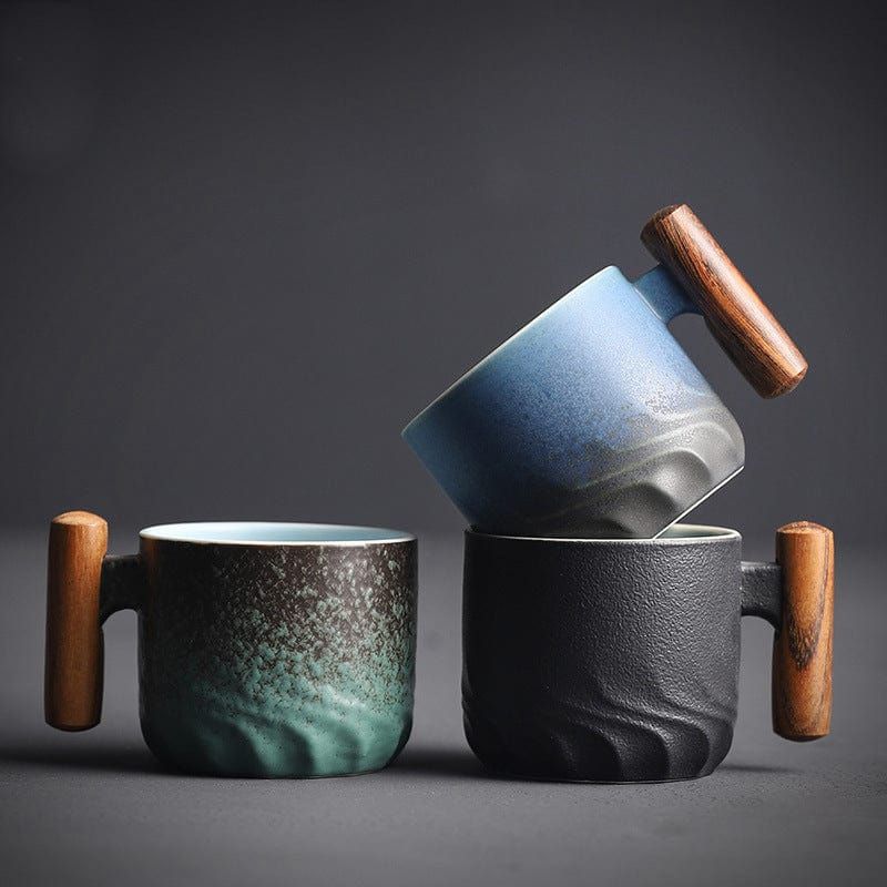 MugMuse - Taza de Café con Asa y Diseño Creativo