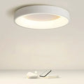NordicGlow | Lámpara de techo LED redonda | Diseño escandinavo | Moderna y minimalista | Tecnología LED de bajo consumo | Adecuada para cualquier espacio | Luz cálida y acogedora | Instalación sencilla