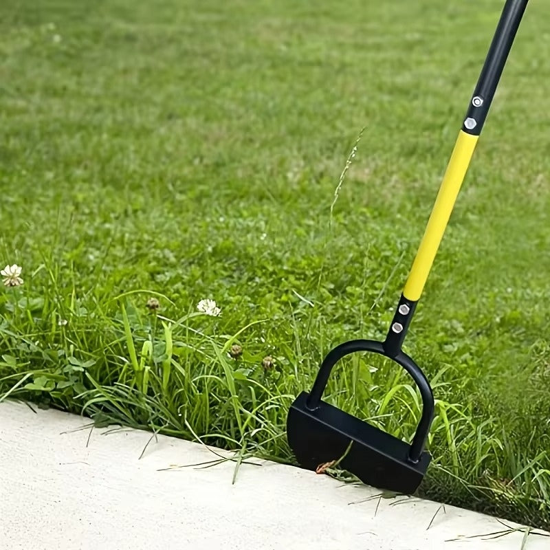 EdgeMaster - Herramienta para Bordes de Jardín con Mango y Diseño de Media Luna