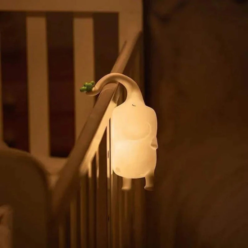 GlowEle – Luz Nocturna de Elefante Regulable para el Dormitorio
