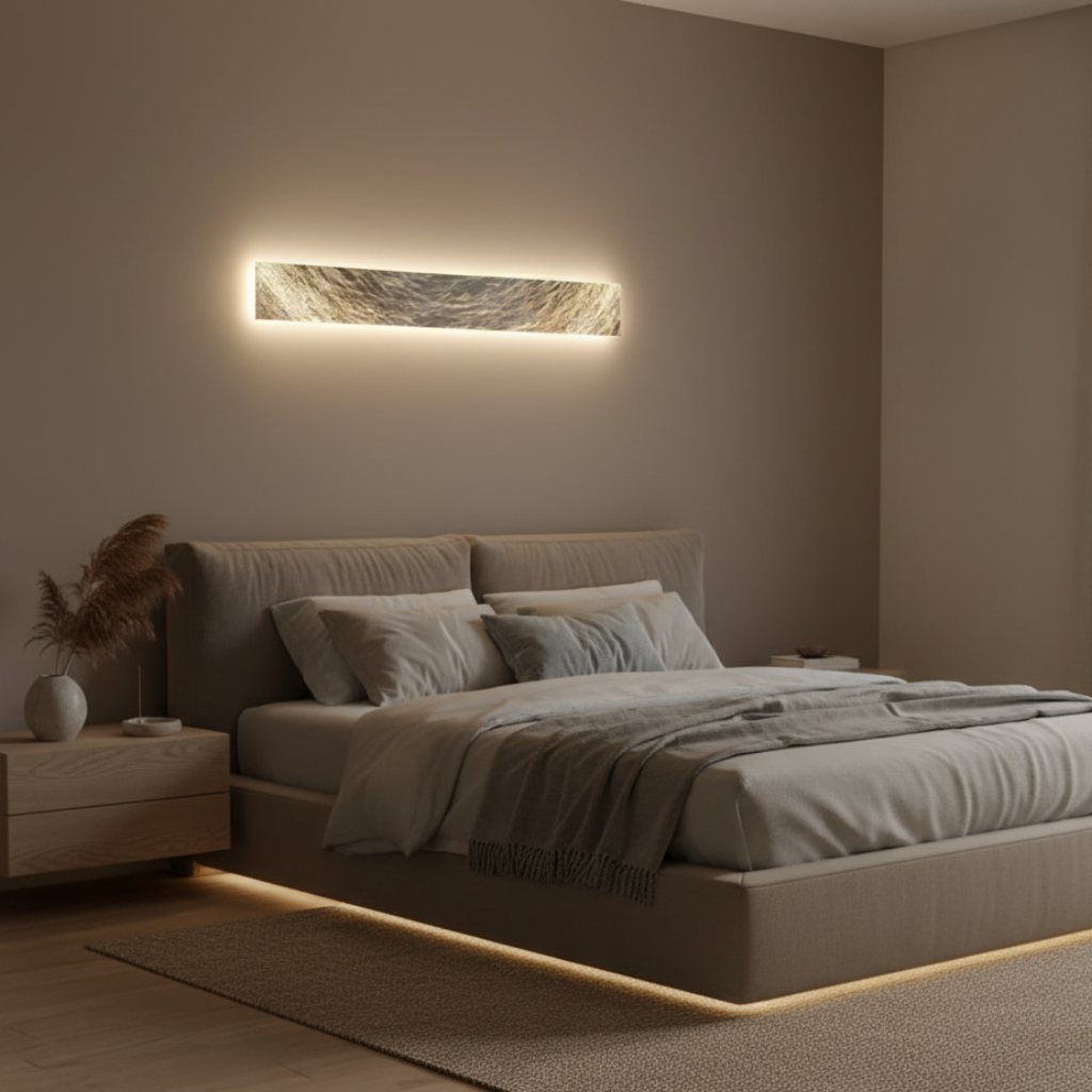 Lunare - Aplique de Pared LED Moderno con Diseño de Aluminio Lujo