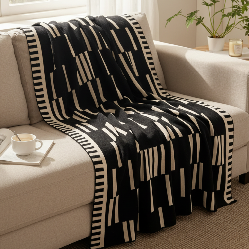 Manta de Felpa Ultra Suave CozyNest - Manta de Forro Ligera para la Comodidad