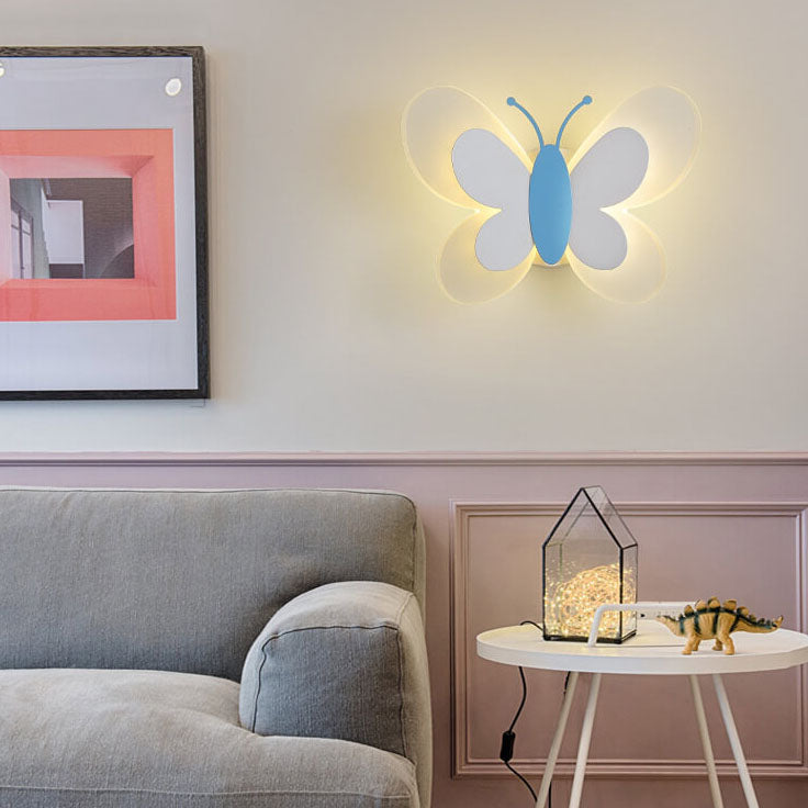 AeroLume - Lámpara de pared LED en forma de mariposa para un toque mágico