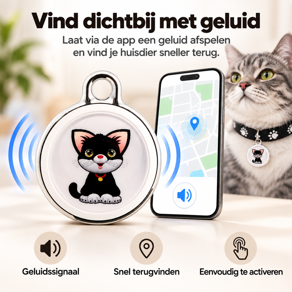 Localizador GPS para Mascotas - Perros y Gatos - Android e iOS
