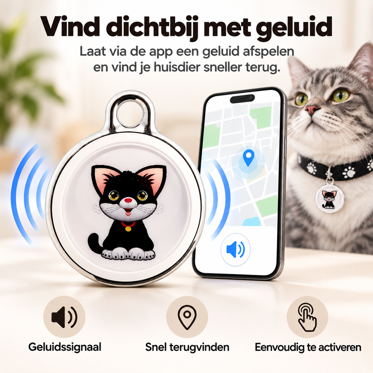 Localizador GPS para Mascotas - Perros y Gatos - Android e iOS