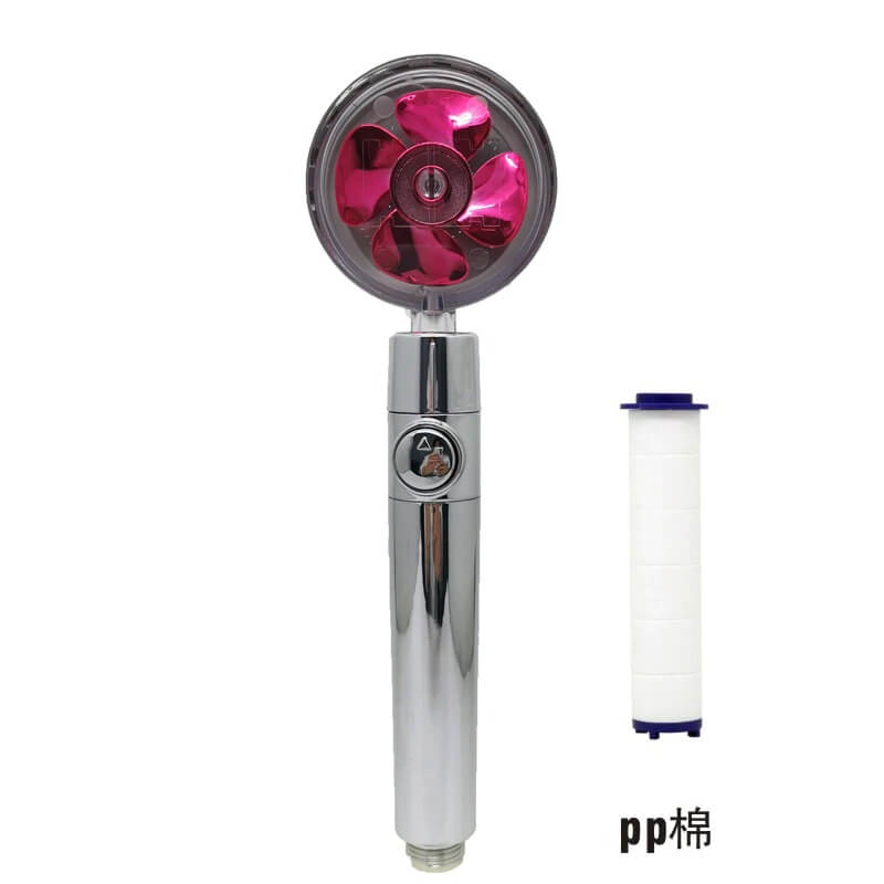 Cabezal de Ducha Turbo Ventilador 360°