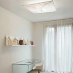 Luz de Techo Kite - Lámpara Etérea de Papel DuPont para Iluminación Suave