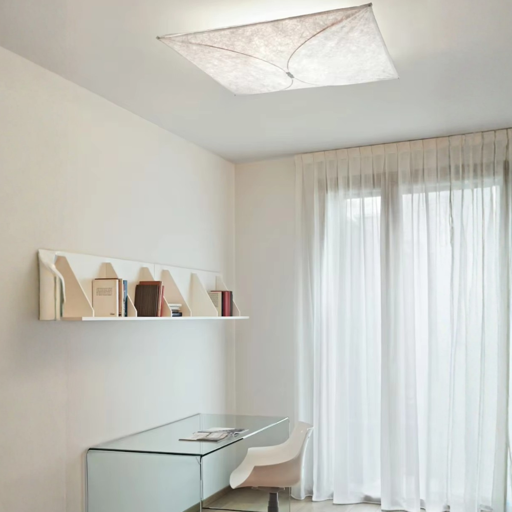 Luz de Techo Kite - Lámpara Etérea de Papel DuPont para Iluminación Suave