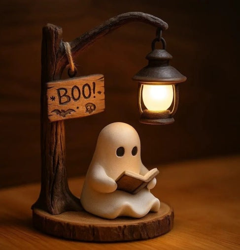 SpookyGlow – Linterna de Bruja de Halloween