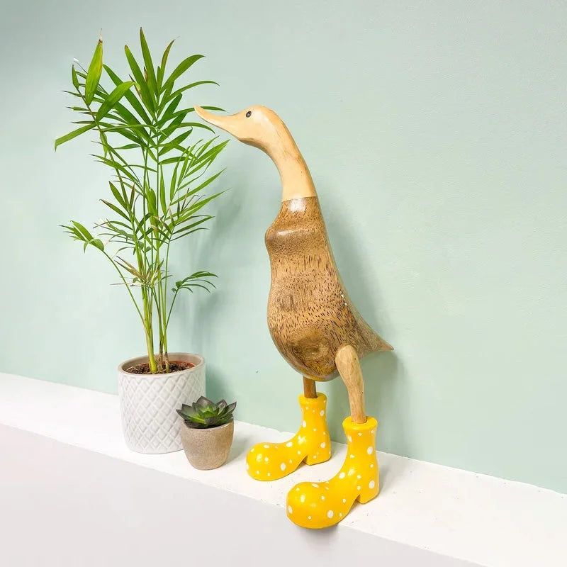 DuckLoom - Estatua Decorativa Inspirada en Patos para Exhibición en Interiores