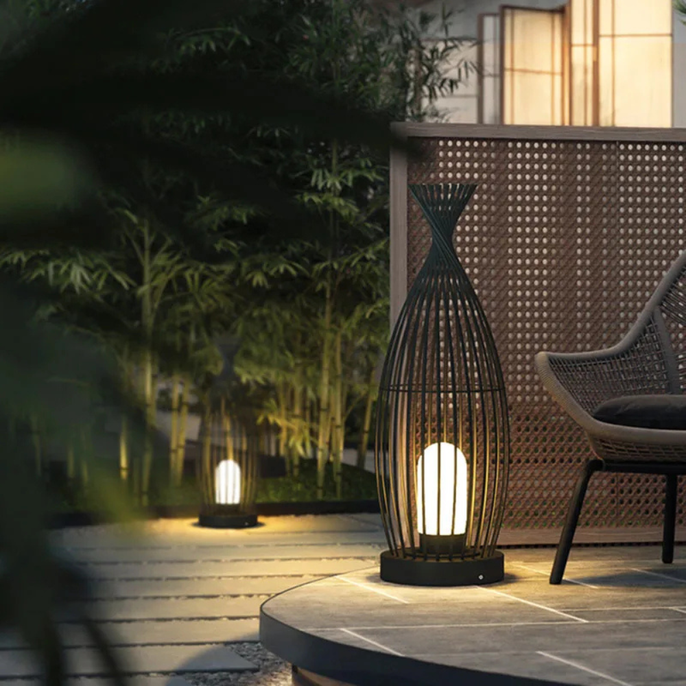 Lámpara LED Exterior Moderna a Prueba de Agua para Patio y Jardín