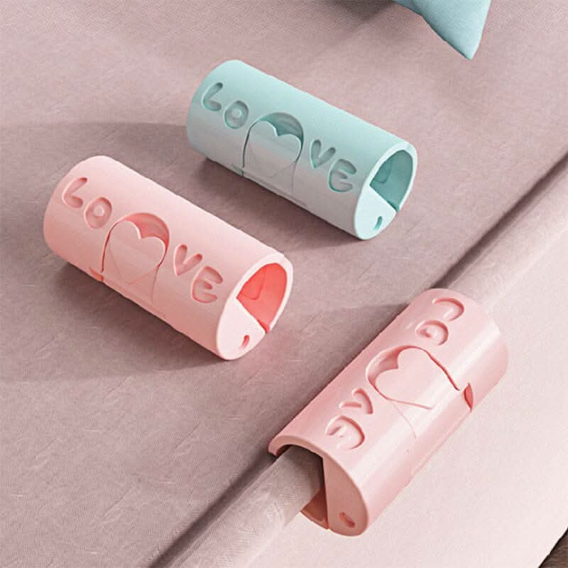 Clips decorativos para sábanas estiradas y fijadas de forma segura (x12)