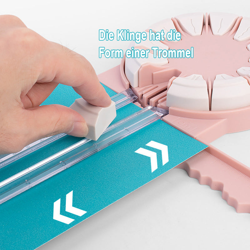 CutMaster - Cortadora de papel 12 en 1 – cortes perfectos para cada proyecto | 50% DESCUENTO