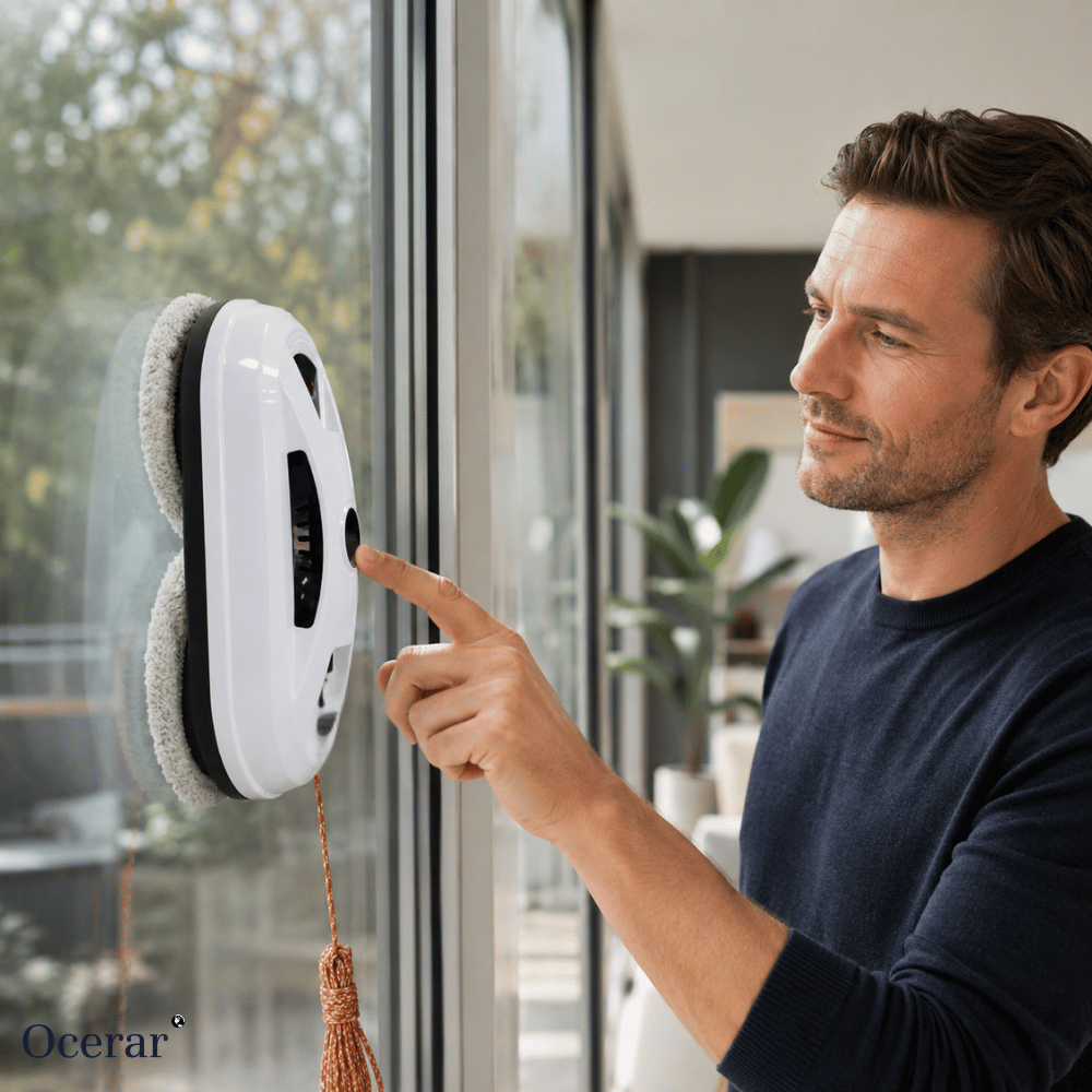 GlassMaster — Limpiador de Ventanas Inteligente | 50% DESCUENTO