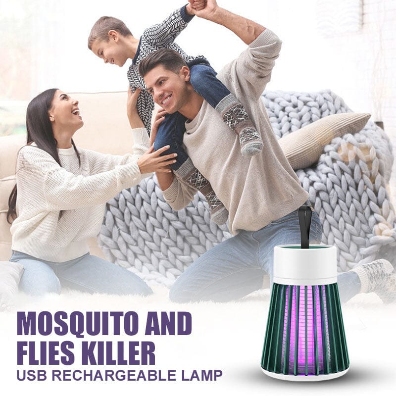 🦟Lámpara trampa para mosquitos y moscas recargable por USB🚫