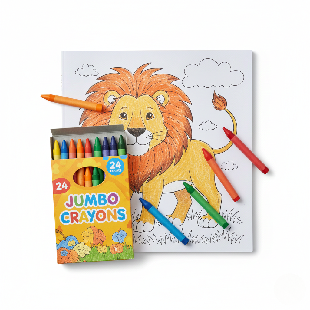 Libro para colorear infantil - Tema animales