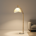 Takumi | Elegante Lámpara de Suelo de Bambú Natural para Decoración de Salón