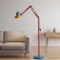 FlexoMemphis | Lámpara de Pie Moderna Ajustable y Vibrante para Sala de Estar