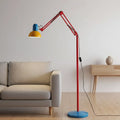 Lámpara de Pie Flexo Memphis | Lámpara de Metal Ajustable Moderna para Sala de Estar