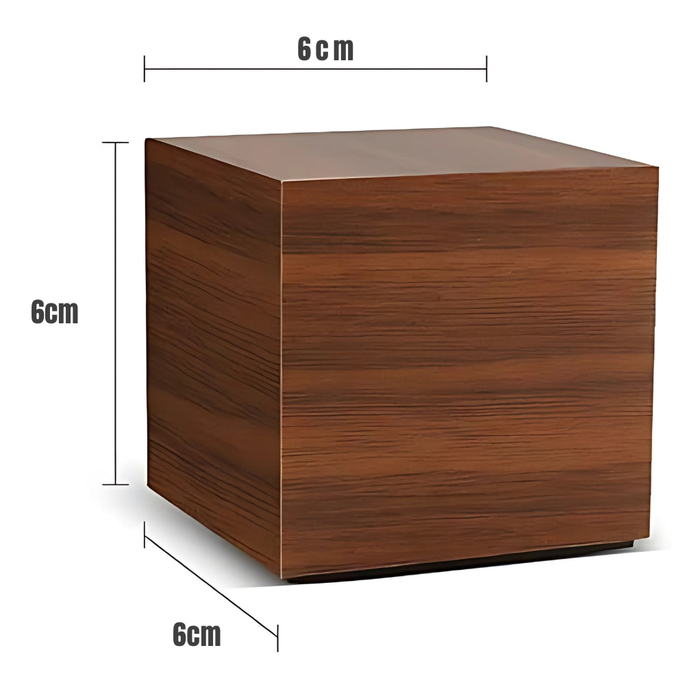 Reloj Despertador LED Cubo Moderno