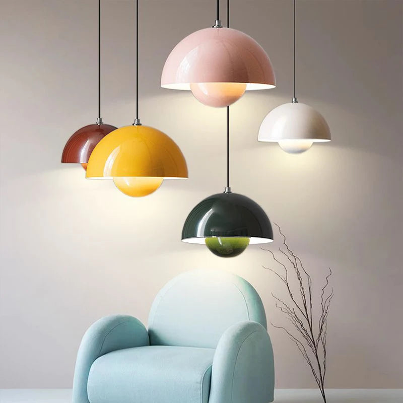 AuraLuxe LED Lámpara Colgante | Diseño Moderno | Luz Ambiental Regulable | Iluminación Elegante para Comedores y Salones