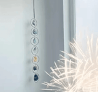 Decoración de pared de 7 Chakras de piedras preciosas