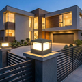 Luces LED Exteriores de Aluminio Impermeables | Iluminación Eficiente Energéticamente para Jardines o Patios