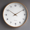 Reloj de pared de madera escandinavo Claryo Diseño minimalista