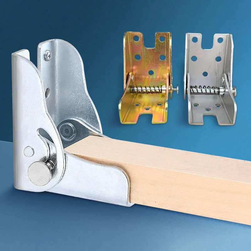Bisagra plegable autoadhesiva de 90°