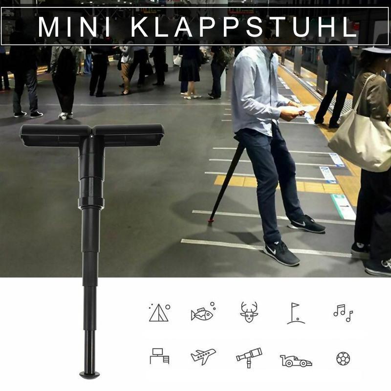 Kalsten | Silla Mini Plegable Portátil para Hacer Cola al Aire Libre, etc.