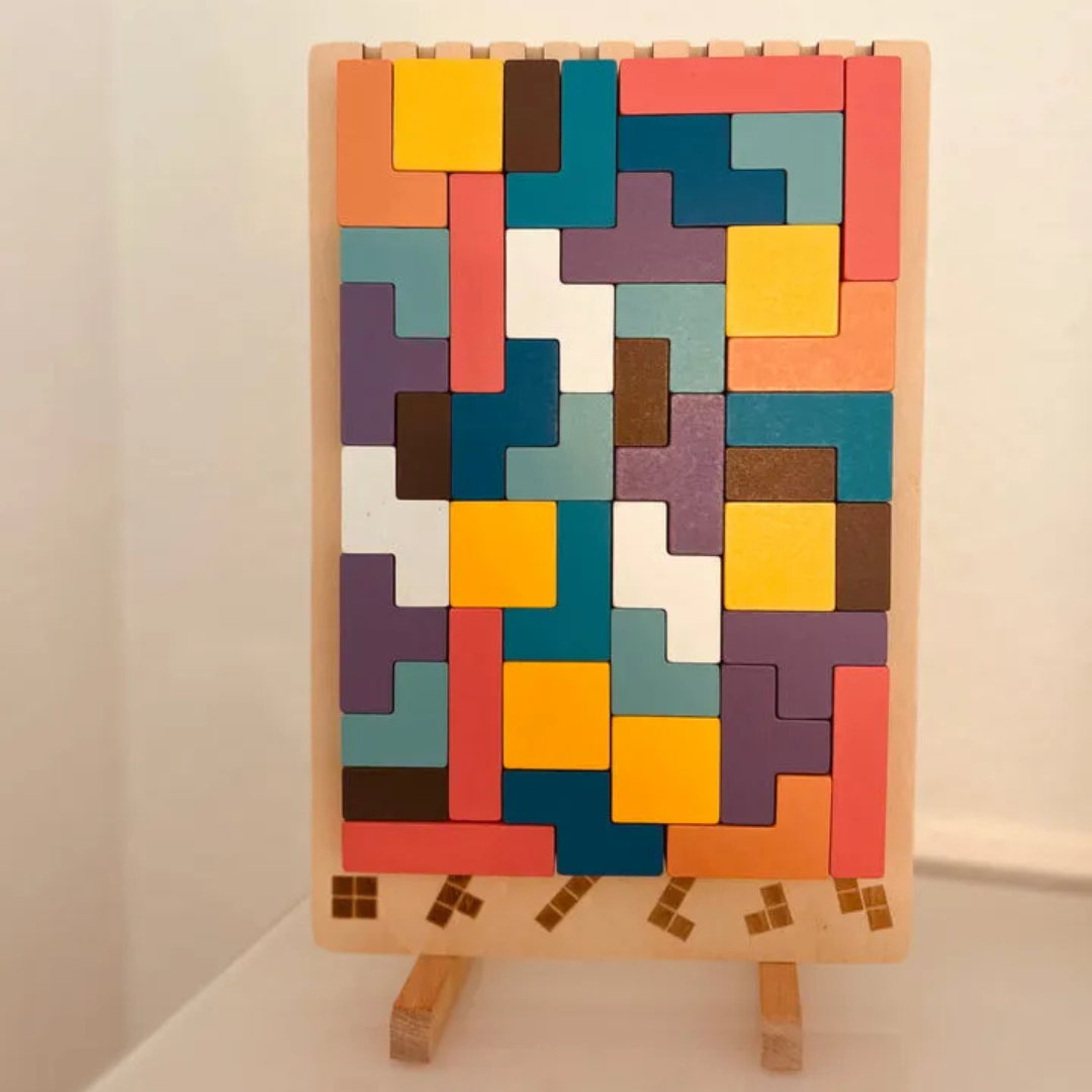 Puzzle de madera 3D para niños