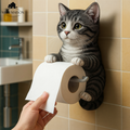 PurrRoll – ¡El encantador soporte de papel higiénico para gatos!