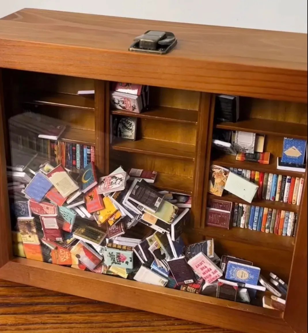 RuheRegal – Mini estantería de libros para la serenidad diaria y momentos sin estrés | 50% DESCUENTO