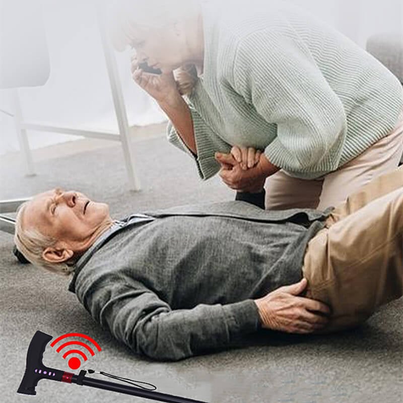 Kalsten | Bastón Inteligente Con Alarma Automática Cuando Los Ancianos Se Caen