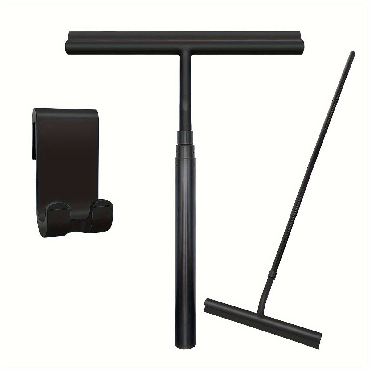 Limpiador de Ducha Telescópico con Mango Extensible – Para Pared y Suelo
