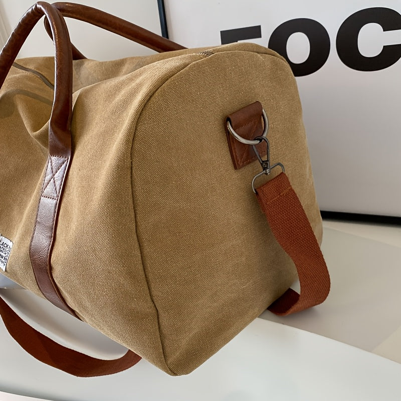 LUXIBAG - Bolsa de Viaje de Gran Capacidad con Estilo Vintage y Lavado, Organizador Multiusos