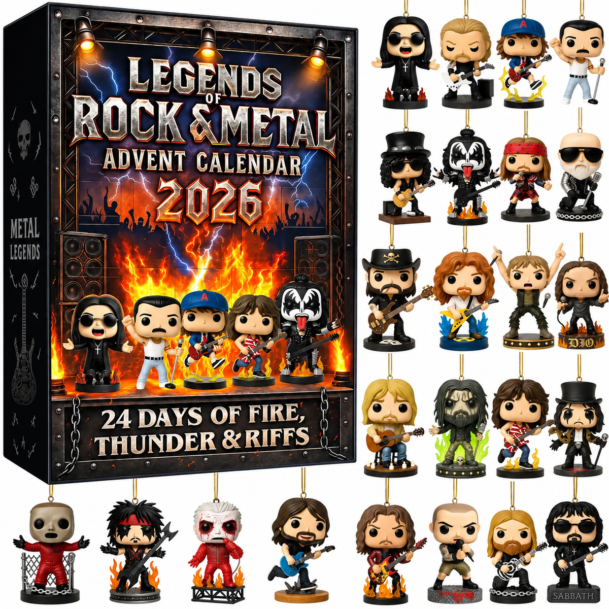 Calendario de Adviento Rock Legends 2026