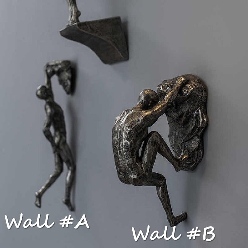 Escultura de Escalador