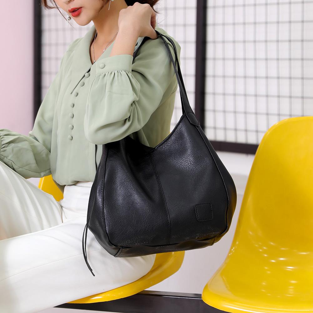Bolso de piel sintética con gran capacidad