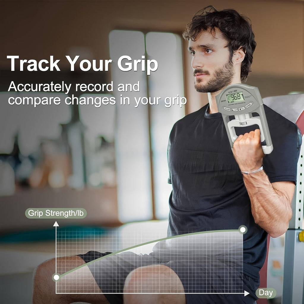 GRIPMETER PRO – Probador Digital de Fuerza de Agarre con Captura Automática