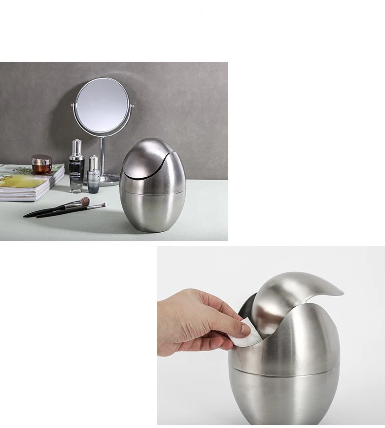 Cubeta de Basura Mini LuxBin hecha de Acero Inoxidable