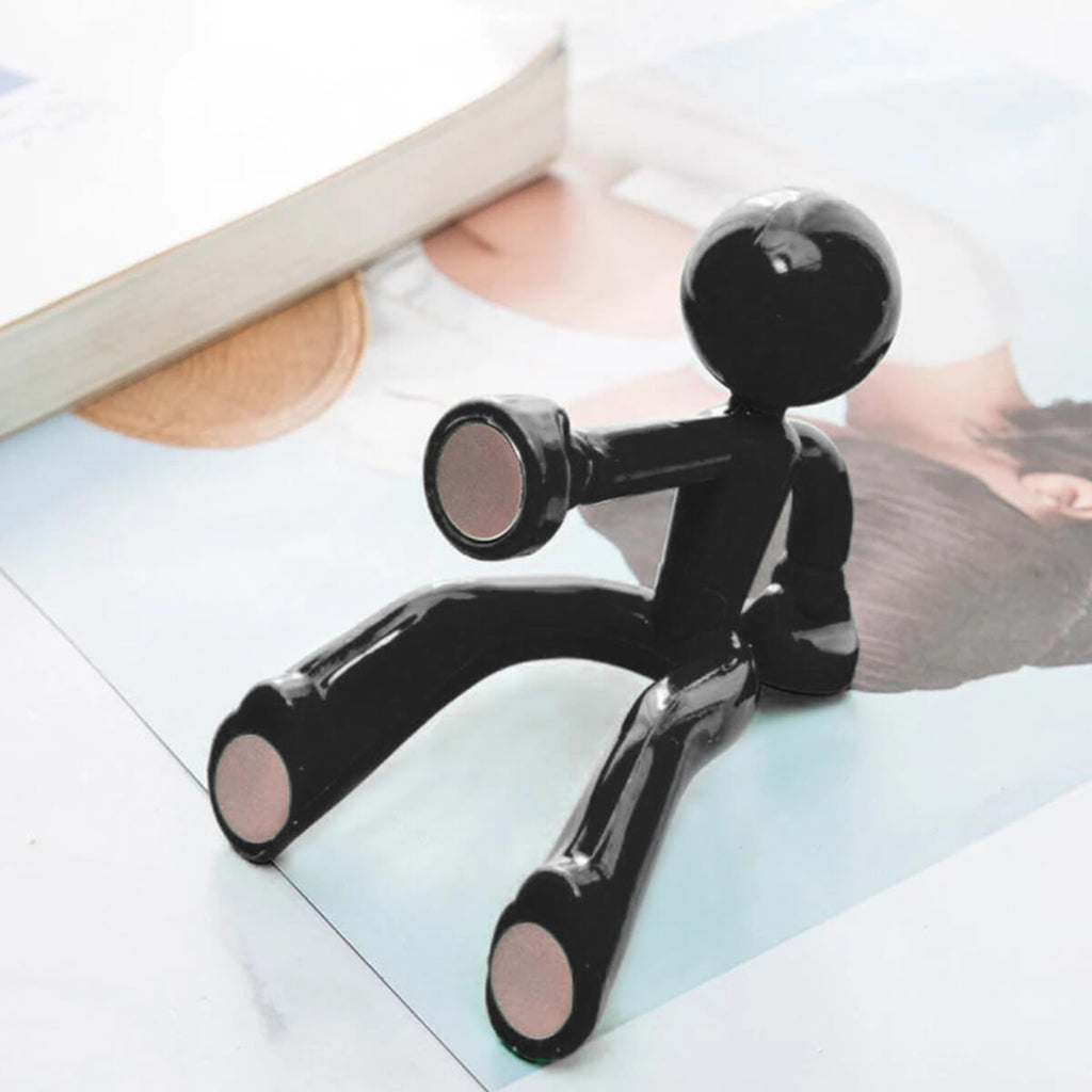 Soporte Magnético para Llaves de Pared Negro