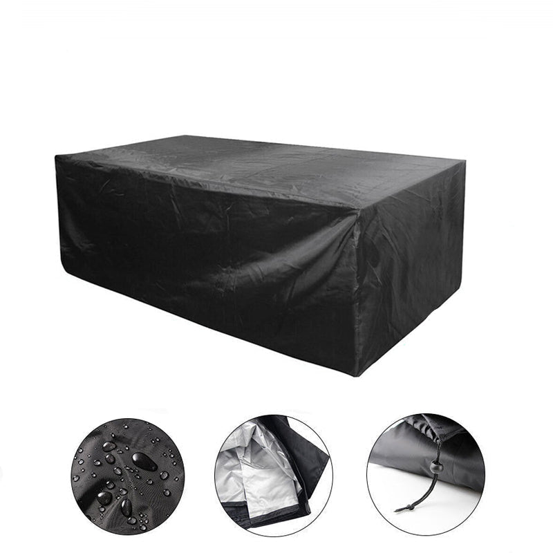 Funda impermeable para muebles de jardín de poliéster resistente a los rayos UV