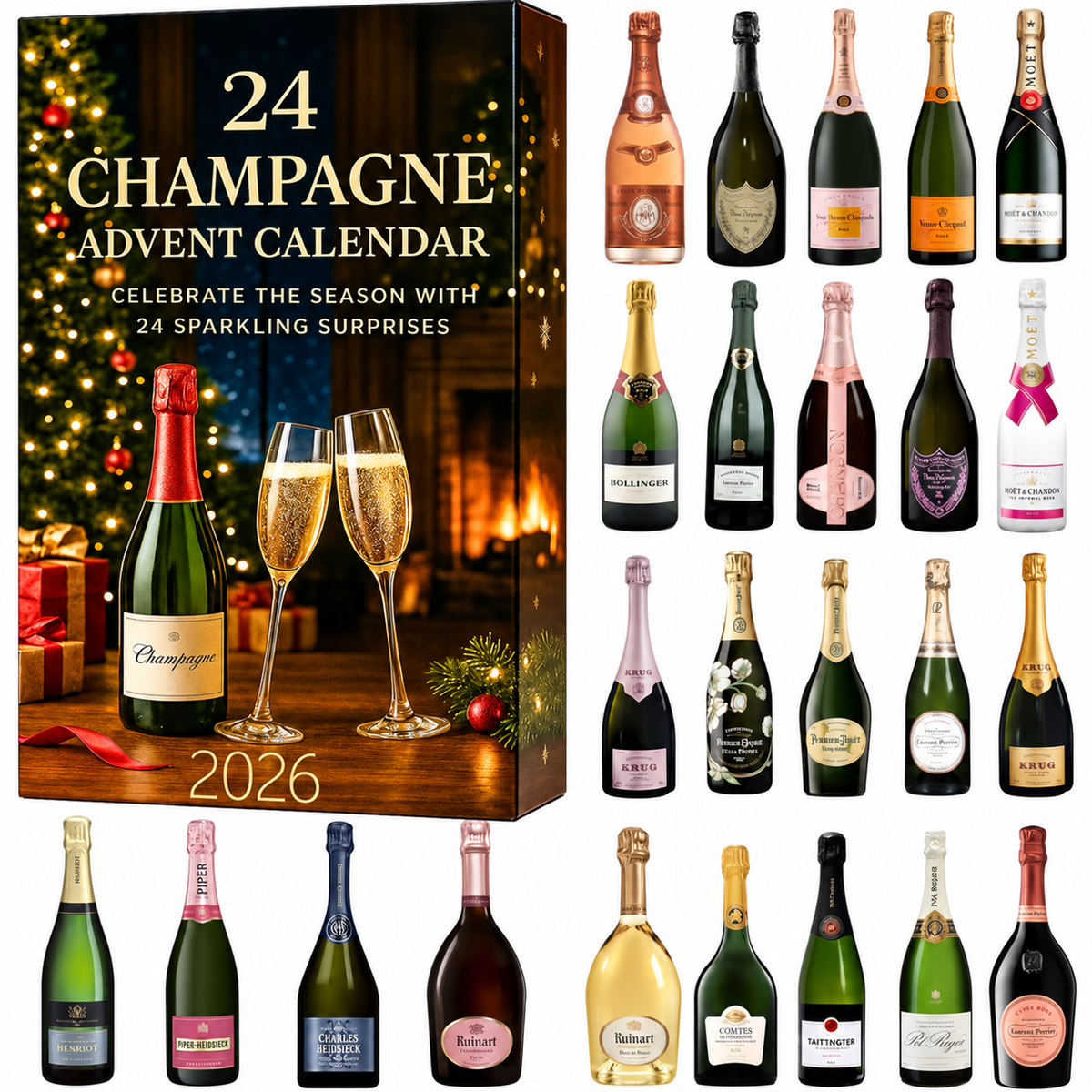 Calendario de Adviento Champagne Countdown 2026