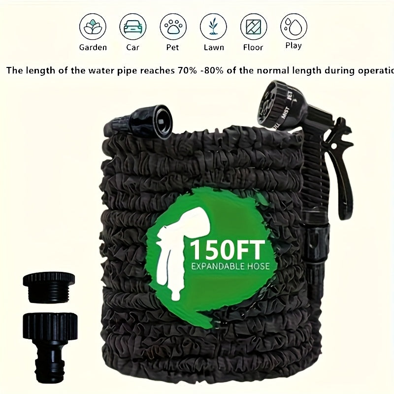 HYDROFLEX – Manguera de Jardín de Alta Presión con Boquilla