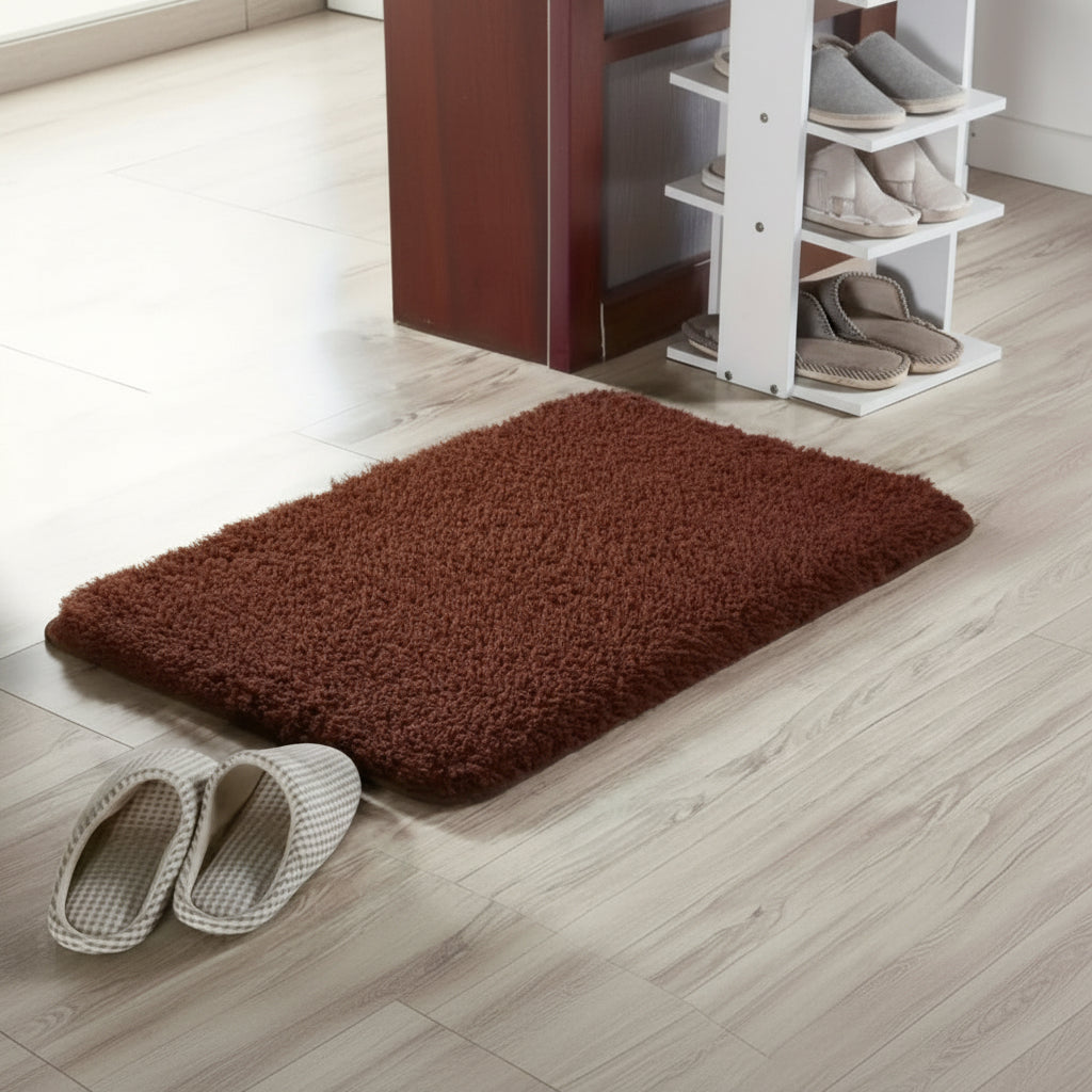 Lonneke - Alfombrilla de baño suave, gruesa y muy absorbente