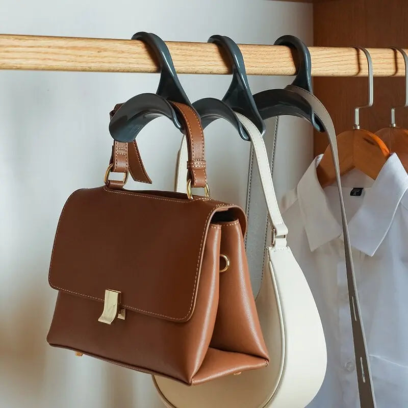 HandBagGuard™ – Set de 5 ganchos para bolsos curvados | 5 piezas | 50% DESCUENTO