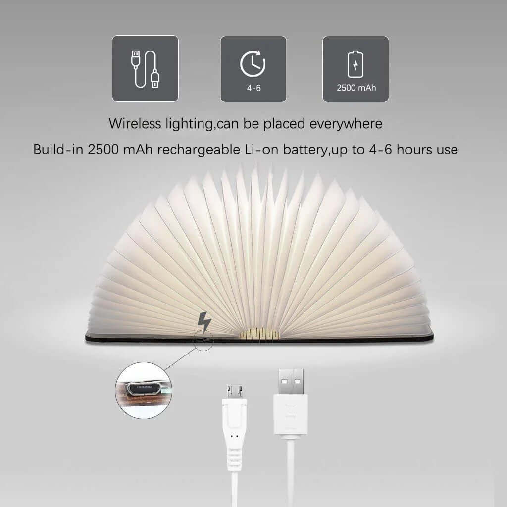 Lámpara de Mesa LED – Iluminación Mágica y Acogedora