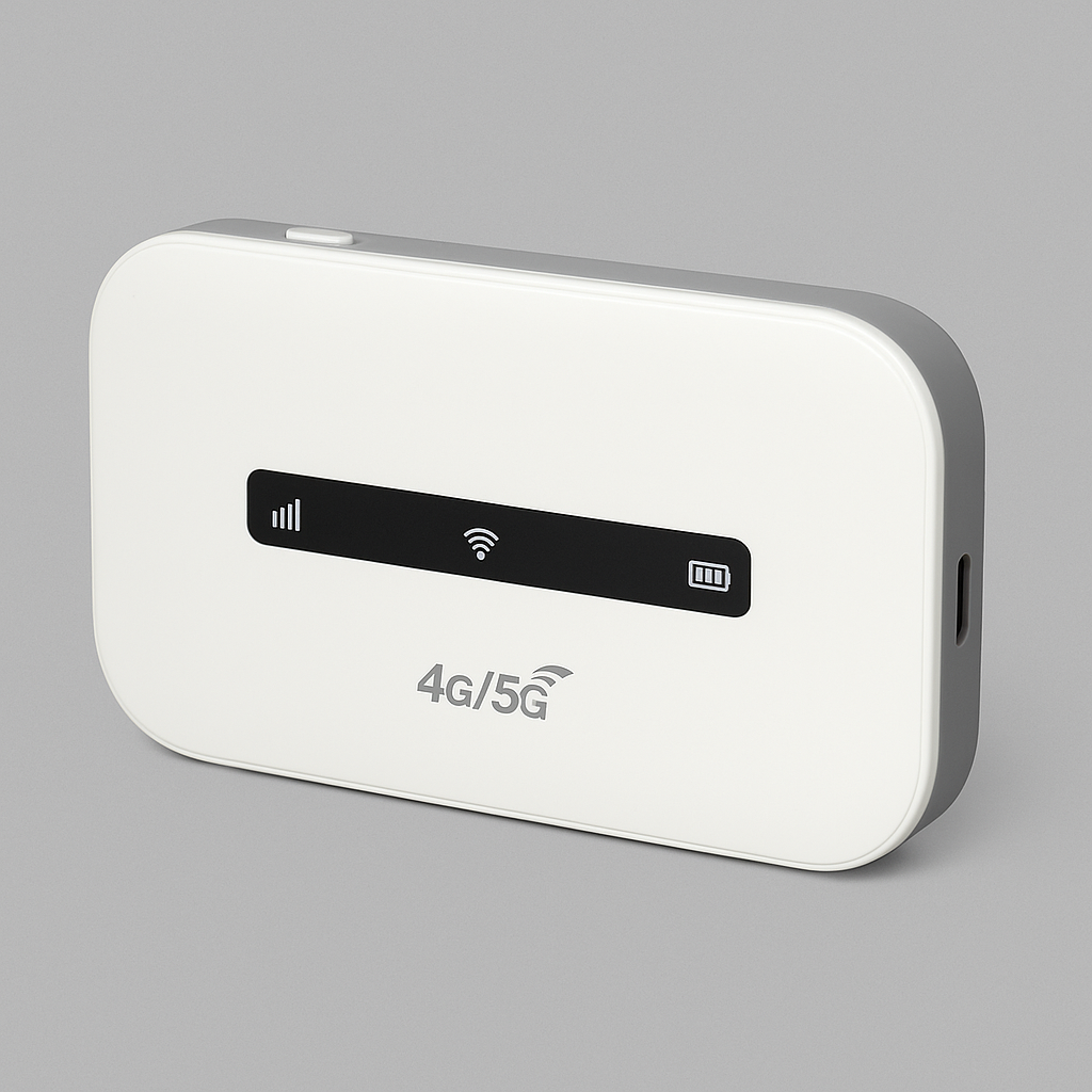 Router Wi-Fi portátil – acceso a internet en movimiento