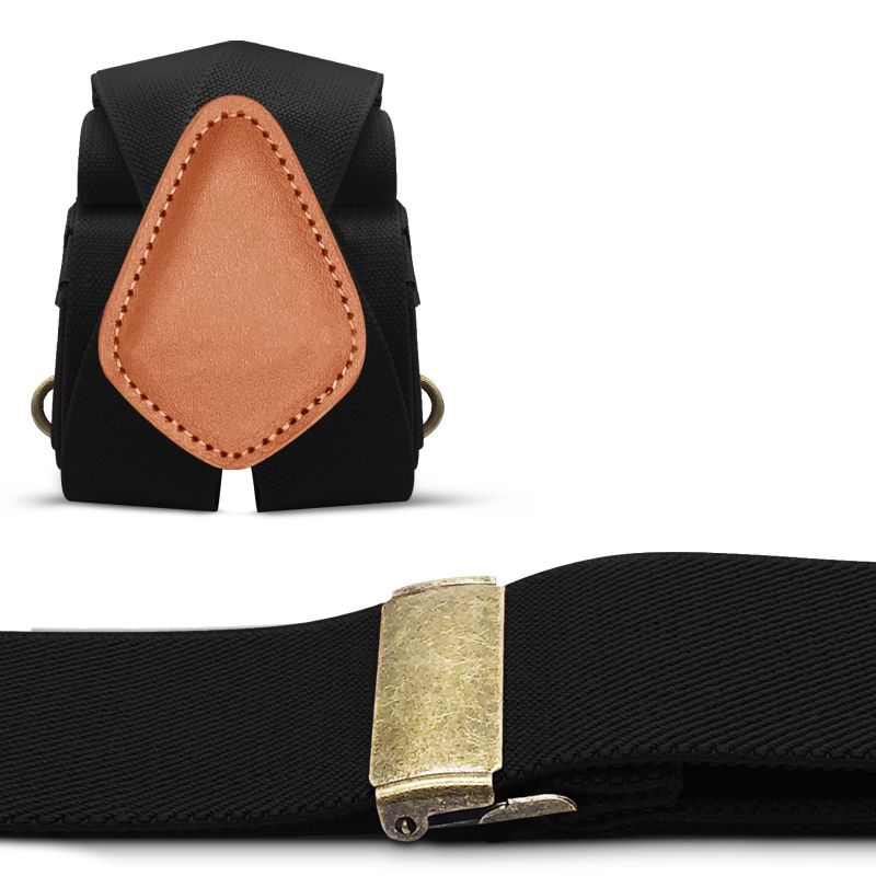 GripStrap Tirantes para Hombre X-Design, 4 Mosquetones, Hebillas de Bronce Vintage
